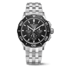 Maurice Lacroix Pontos S Solar Chronograph 42mm Black Dial Men's Watch PT1038-SSL22-330-1