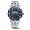 Maurice Lacroix Pontos S Solar Chronograph 42mm Blue Dial Men's Watch PT1038-SSL42-430-1