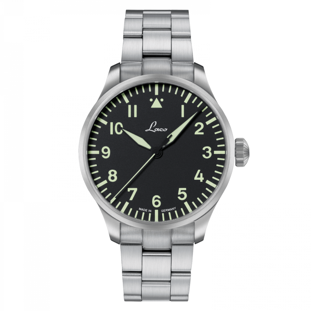Laco Augsburg 42mm Black Dial Men's Watch 861895.2