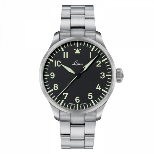 Laco Augsburg 42mm Black Dial Men's Watch 861895.2