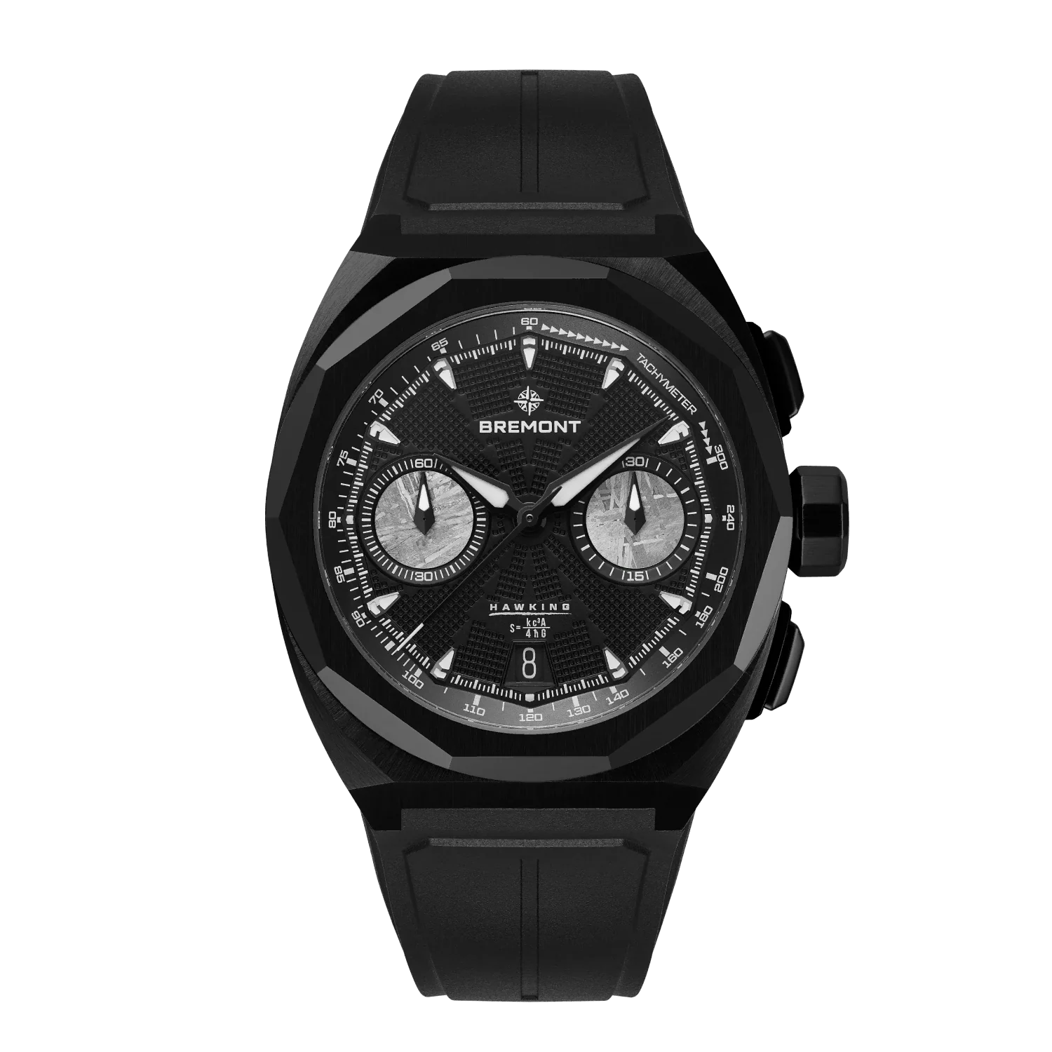 Bremont Supernova Chronograph Stephen Hawking Edition 41mm Black Dial Men's Watch SN41-CHR-DLC-HWK-R-S