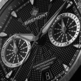 Bremont Supernova Chronograph 41mm Black Dial Men's Watch SN41-CHR-SS-BK-R-S