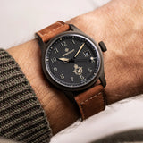 Bremont HMAF Altitude Date 39mm Black Dial Men's Watch ALT39-DT-SSBC-HMAF-L-S