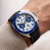 Bremont Terra Nova Henley Royal Regatta Chronograph 42.5mm White Dial Men's Watch TN42-CHR-SS-HRR-L-S