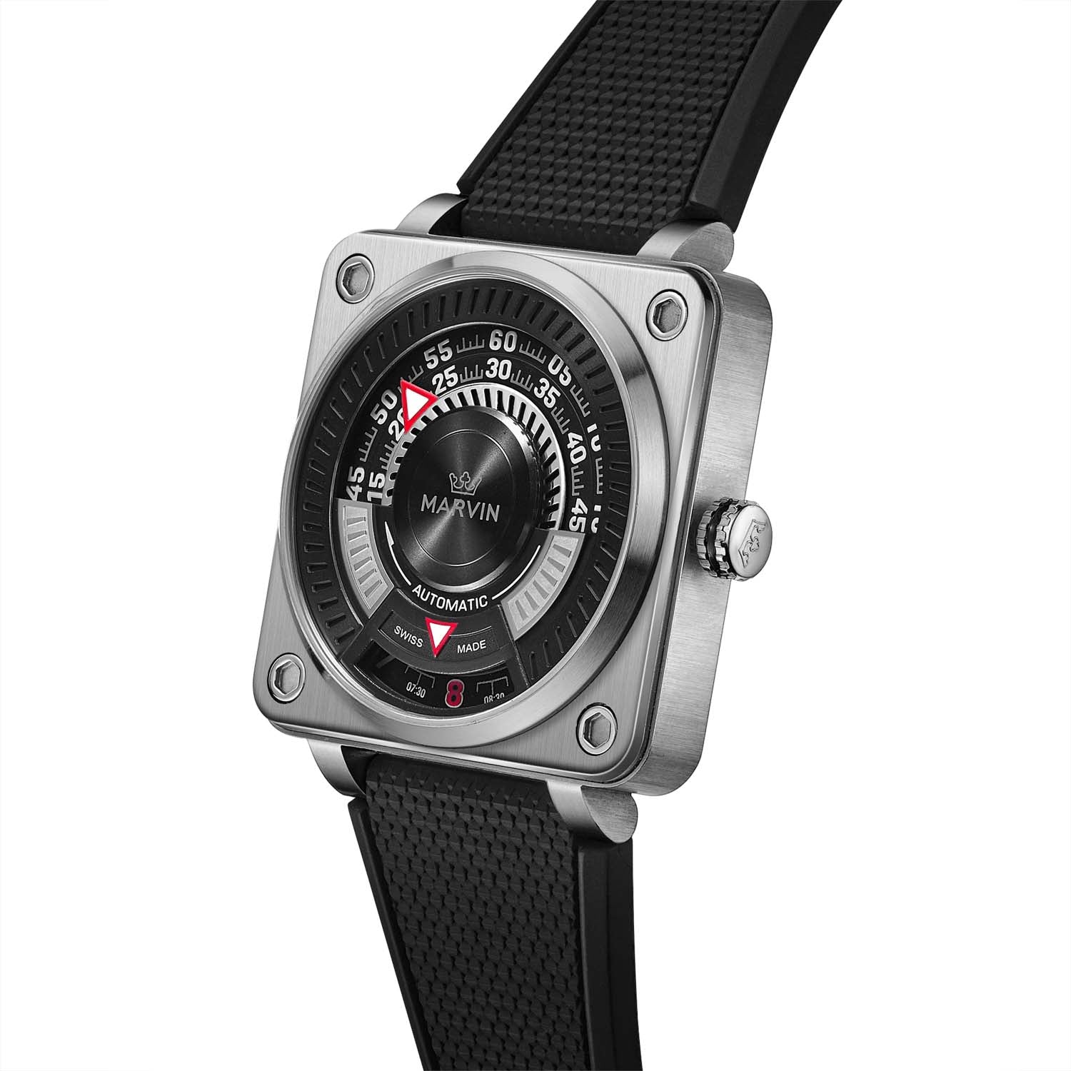 Marvin DN8 42mm Black Dial Men's Watch M153.13.33.94