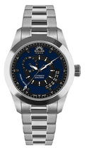 SOLAR AQUA Prima Abyss Steel Navy Blue 42mm Black-Navy Blue Dial Men's Watch SA0010.0026