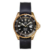 SOLAR AQUA Deep Bay Bronze Black 45mm Black Dial Men's Watch SA0030.0001