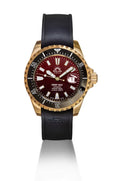 SOLAR AQUA Deep Bay Bronze Burgundy 45mm Burgundy Dial Men's Watch SA0030.0003
