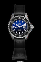 SOLAR AQUA Deep Bay Steel 45mm Blue-Black Dial Men's Watch SA0030.0022
