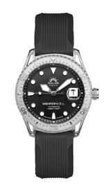 SOLAR AQUA Mishipeshu G.L. Black Modern 40mm Black Dial Men's Watch SA0055.0021.M