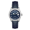 SOLAR AQUA Mishipeshu G.L. Blue Croco 40mm Blue Dial Men's Watch SA0055.0022