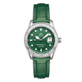 SOLAR AQUA Mishipeshu G.L. Green Croco 40mm Green Dial Men's Watch SA0055.0023