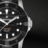 Bremont Supermarine 500M 43mm Black Dial Men's Watch SM43-DT-SS-BK-N-S