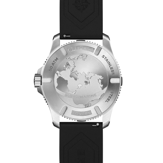 Bremont Supermarine 500M 43mm Polar White Dial Men's Watch SM43-DT-SS-WH-R-S