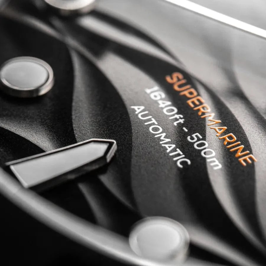 Bremont Supermarine 500M 43mm Black Dial Men's Watch SM43-DT-SS-BK-B