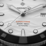 Bremont Supermarine 500M 43mm Polar White Dial Men's Watch SM43-DT-SS-WH-B