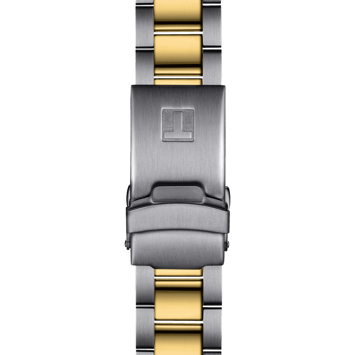 Tissot Seastar 1000 40mm Black-Yellow Gold Men's Watch T1204102205100