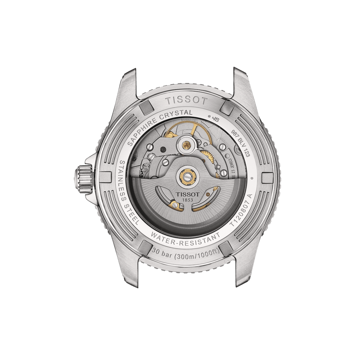 Tissot Seastar 1000 Powermatic 80 40mm Grey-Black Men's Watch T1208071105100