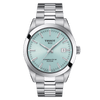 Tissot Gentleman Powermatic 80 Silicium Ice Blue Dial Men's Watch T1274071135100