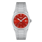 Tissot PRX 35mm Red Dial Stainless Steel Women's Watch T1372101142100