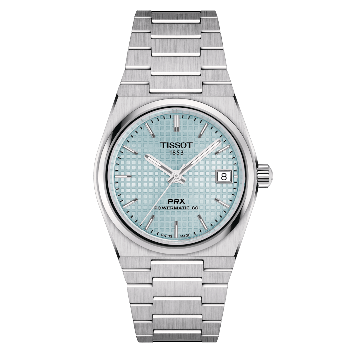 Tissot PRX Powermatic 80 Ice Blue Dial 35mm Unisex Watch T1372071135100