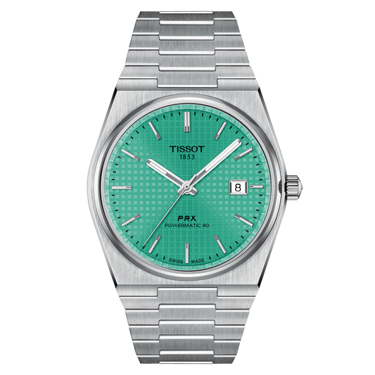 Tissot PRX Powermatic 80 Light Green 40mm Men's Watch T1374071109101