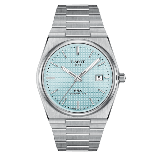 Tissot PRX Powermatic 80 Ice Blue 40mm Men's Watch T1374071135100