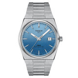 Tissot PRX Powermatic 80 Ice Blue Chameleon 40mm Men's Watch T1374071135101
