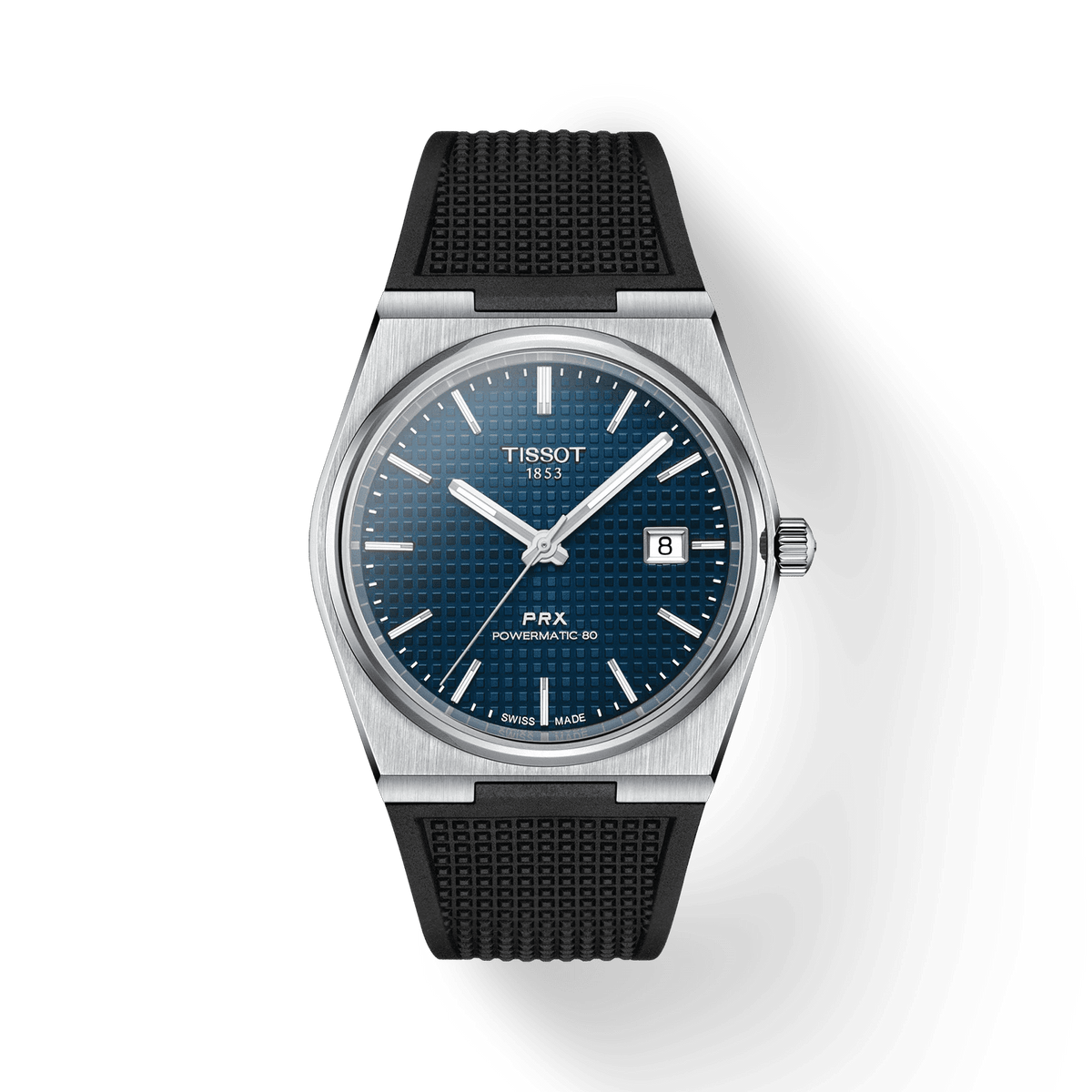 Tissot luxury powermatic sales 80 blue dial