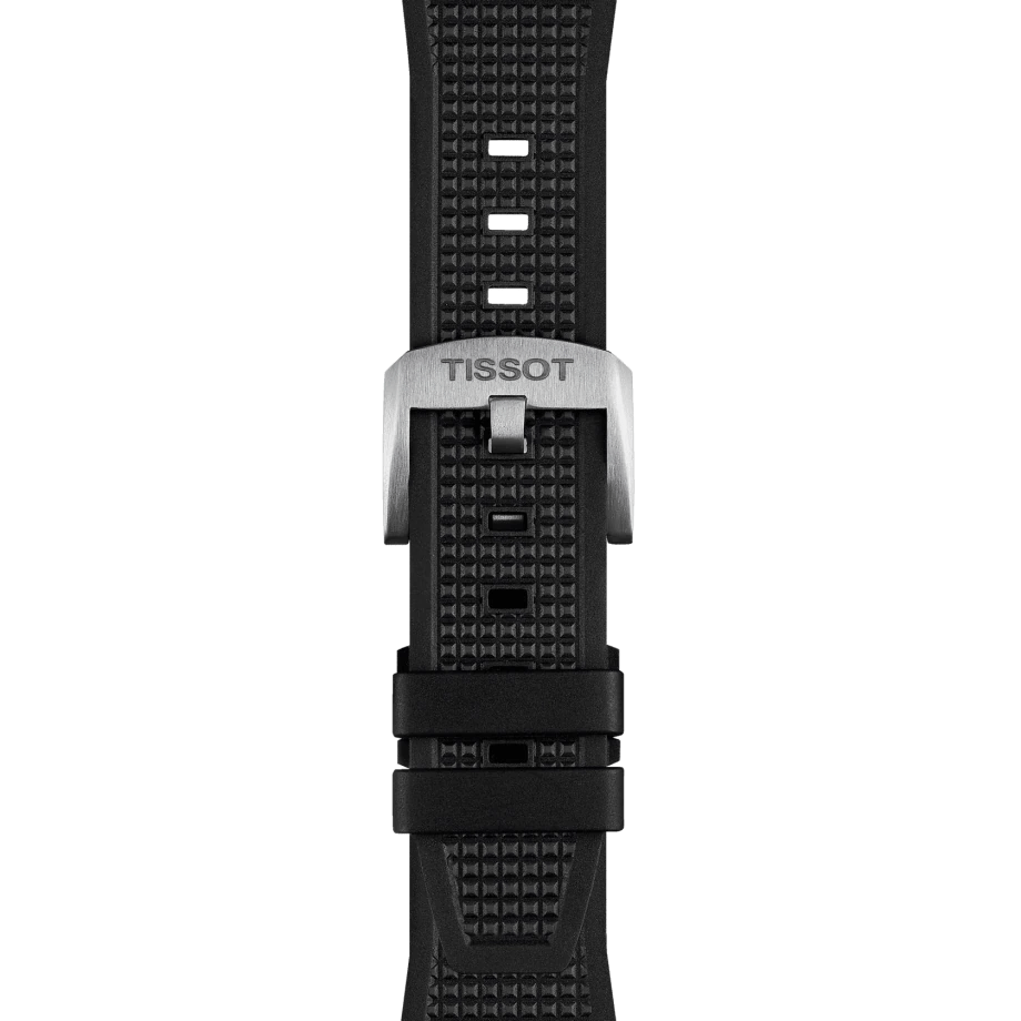 Tissot PRX Powermatic 80 Blue Dial Rubber Strap Men's Watch T1374071704100