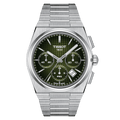 Tissot PRX Automatic Chronograph Green Dial Men's Watch T1374271109100