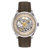 Tissot Chemin Des Tourelles 39mm Skeleton Green Strap Men's Watch T1398361626100