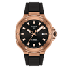 Tissot T-RACE 41mm Powermatic 80 Rose Gold PVD Men's Watch T1418073705100