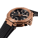 Tissot T-RACE 41mm Powermatic 80 Rose Gold PVD Men's Watch T1418073705100