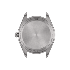 Tissot PR 100 40mm Silver Dial Leather Men's Watch T1504101603100