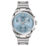 Tissot PR 100 Chronograph 40mm Ice Blue Men's Watch T1504171135100