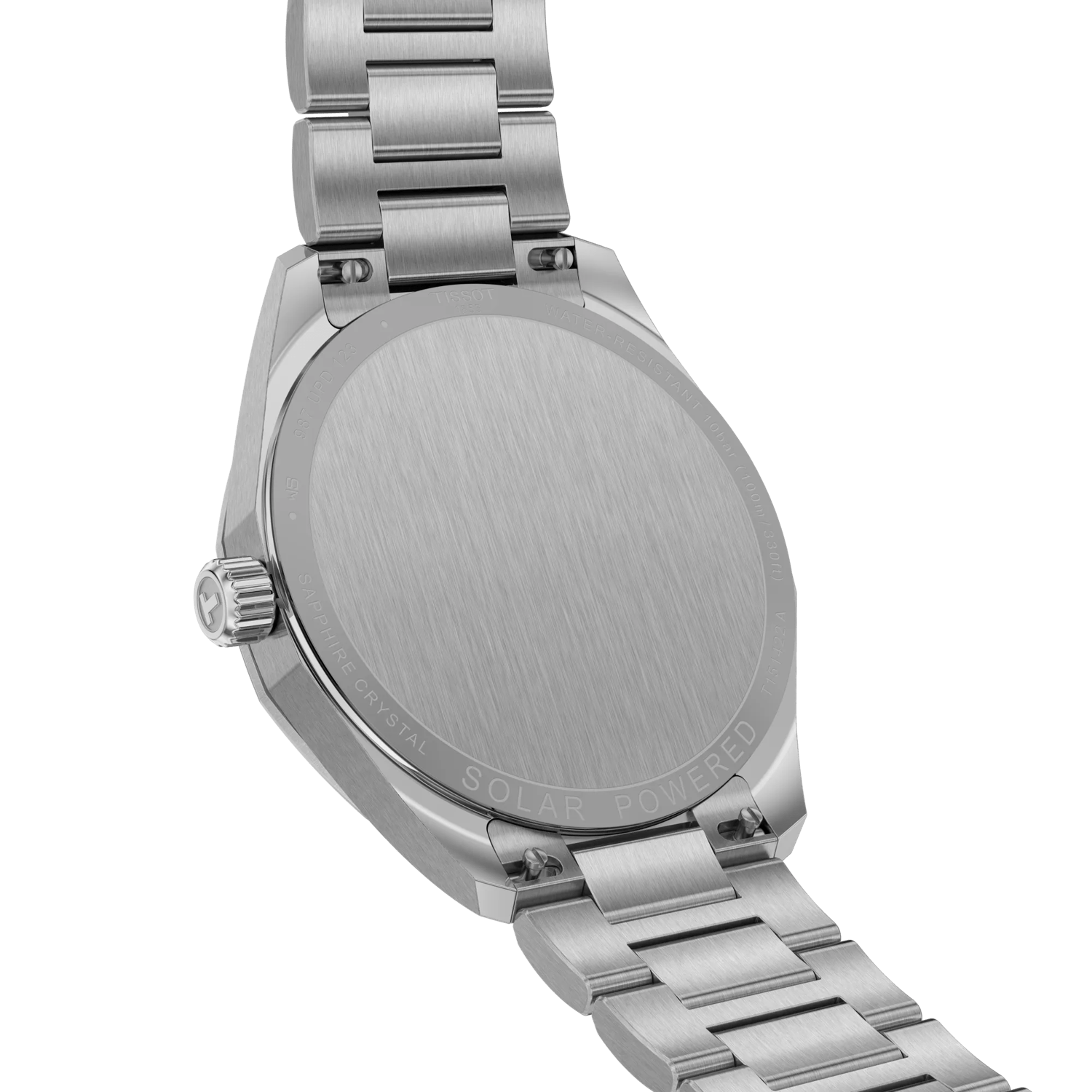 Tissot PRC 100 Solar 39mm Silver Dial Men's Watch T1514221103100