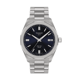 Tissot PRC 100 Solar Quartz 39mm Blue Dial Men's Watch T1514221104100
