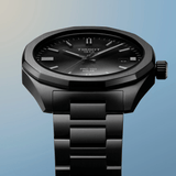 Tissot PRC 100 Solar 39mm Black Dial Men's Watch T1514223305100