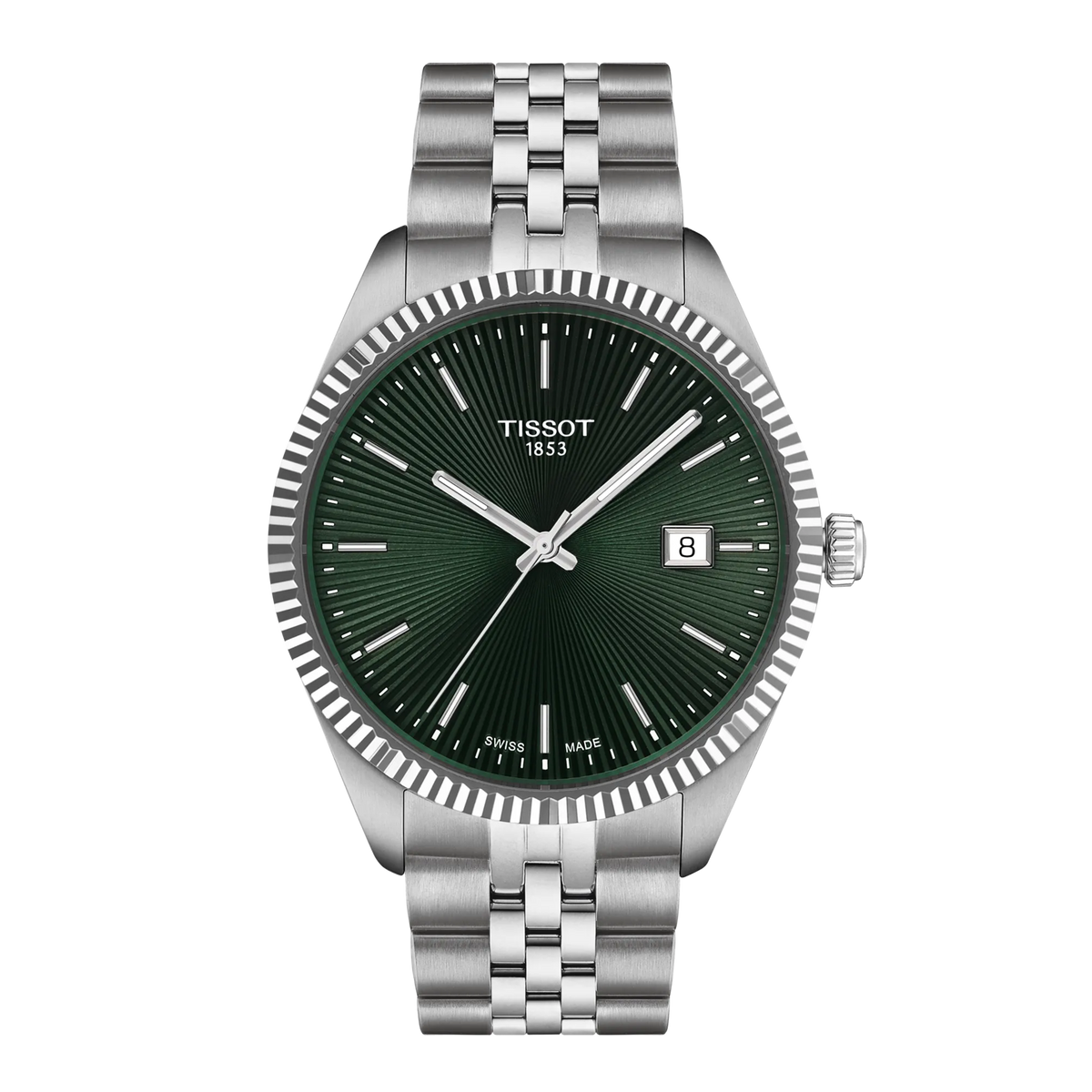 Tissot Ballade 40mm Green Dial Steel Men's Watch T1564101109100