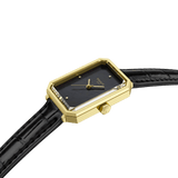 Tissot SRV 21.80mm Black Mother of Pearl Dial Women's Watch T1601103612600