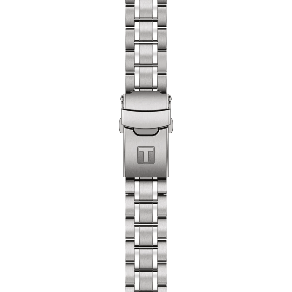 Tissot Seastar 1000 Quartz Chronograph 38mm Grey-Black Dial Men's Watch T1202171106100