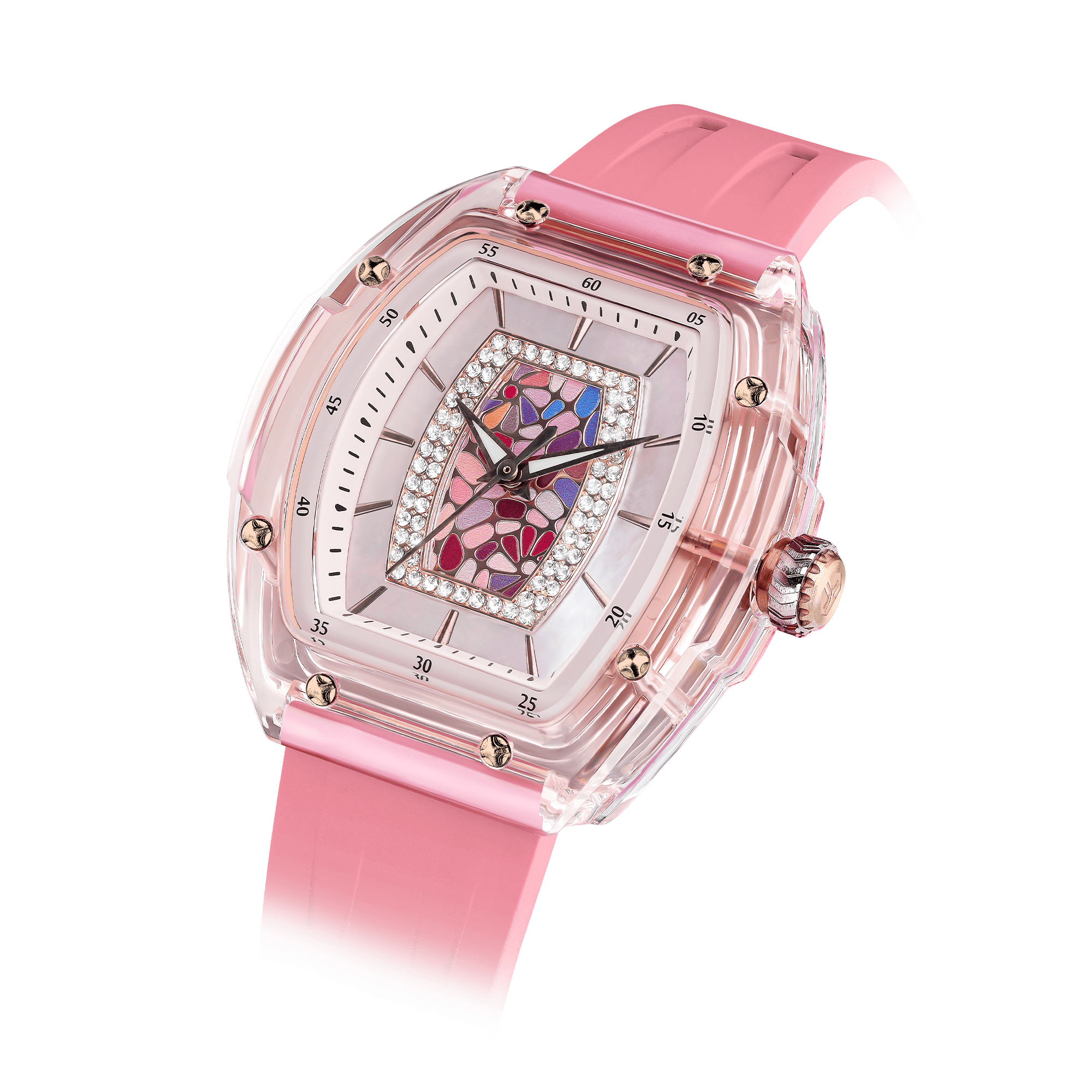 Tsar Bomba Nucleus Femme 35mm White Dial Women's Watch TB8219L-02