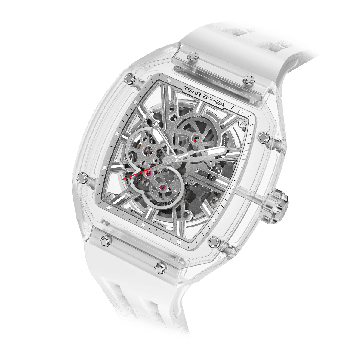Tsar Bomba Light Matter 45mm Skeleton Dial Men's Watch TB8223(1+1)-01