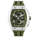 Tsar Bomba Elemental Bioceramic 45mm Olive Dial Men's Watch TB8224B-02