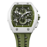 Tsar Bomba Elemental Bioceramic 45mm Olive Dial Men's Watch TB8224B-02