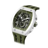 Tsar Bomba Elemental Bioceramic 45mm Olive Dial Men's Watch TB8224B-02
