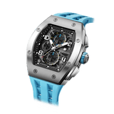 Tsar Bomba Elemental 45mm Light Blue Dial Men's Watch TB8224Q-05