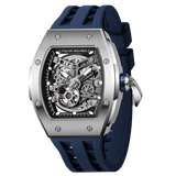 Tsar Bomba Elemental Skeleton 45mm Silver Skeleton Dial Men's Watch TB8228A-01