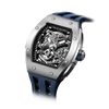 Tsar Bomba Elemental Skeleton 45mm Silver Skeleton Dial Men's Watch TB8228A-01